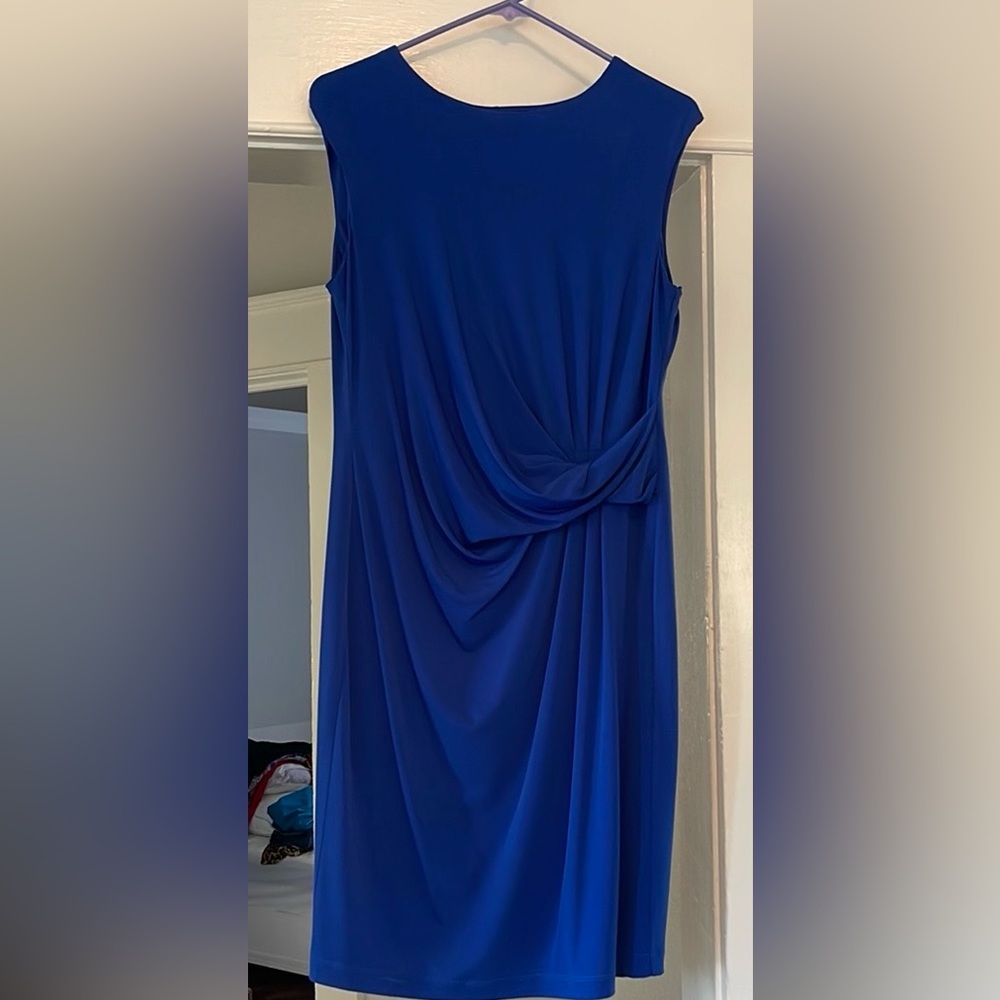 Donna Morgan size 12 sheath dress. Royal blue